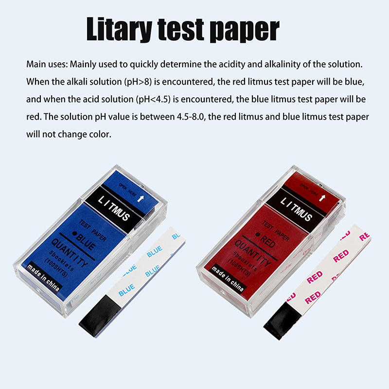 Red Blue Litmus PH Test Strips - Ph Strip Test incelemesi ve fiyatı