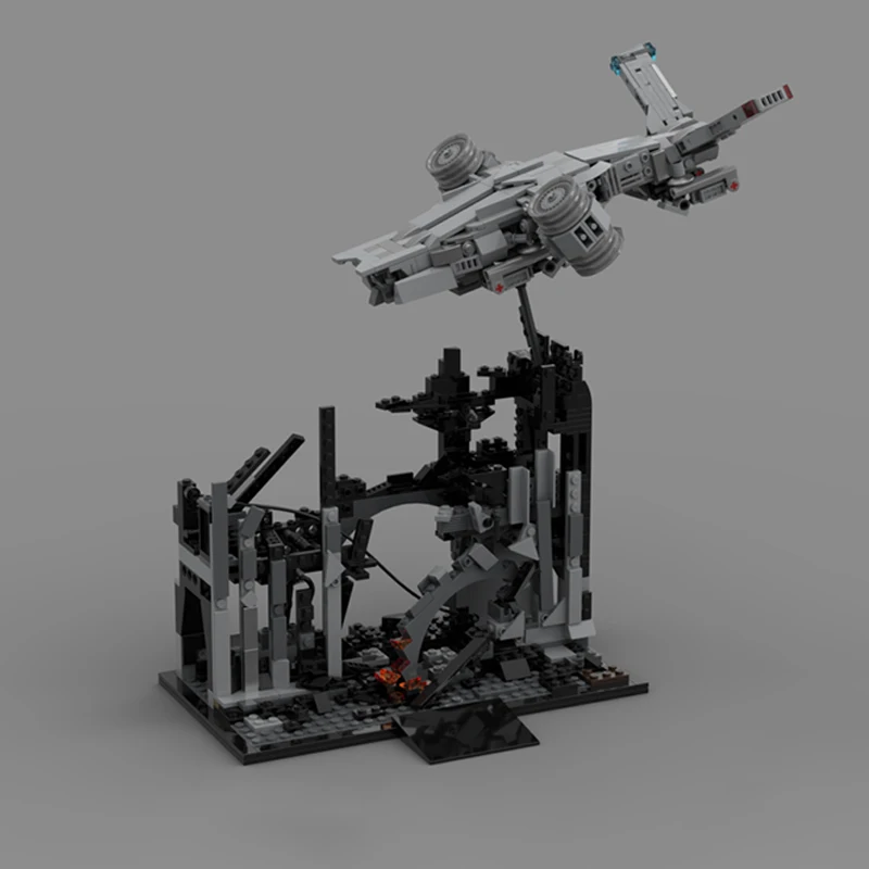814pcs MOC Science Fiction Mov - Science Hunter incelemesi ve fiyatı
