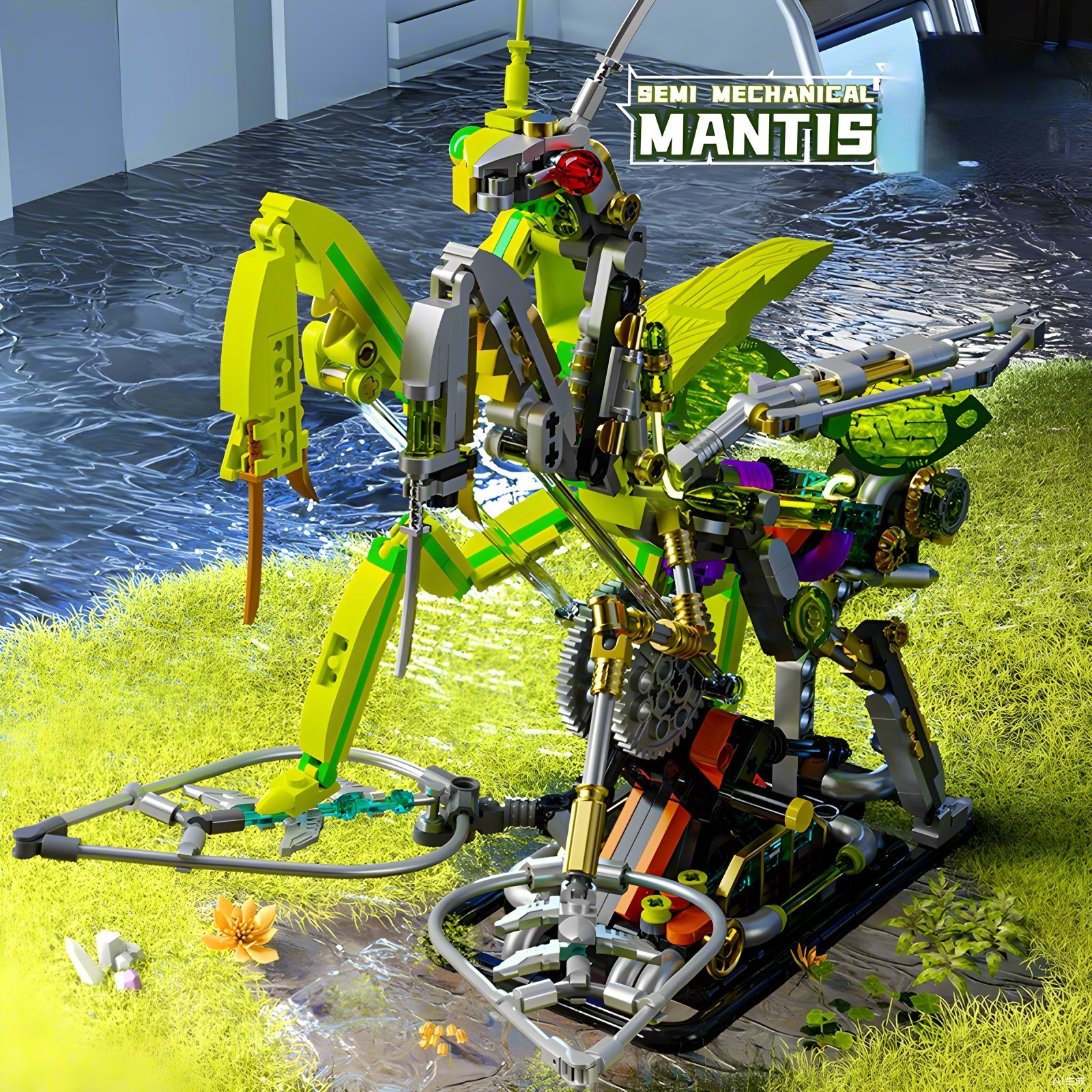 DIY Mantis building blocks sem - Science Toys Diy incelemesi ve fiyatı