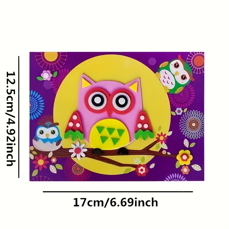 Children's 3D Stickers, 10 Ran - Science Toys Diy incelemesi ve fiyatı