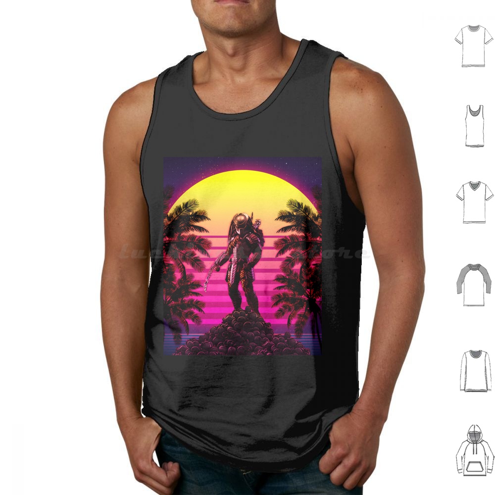 Retro Image Tank Tops Vest Sle - Science Hunter incelemesi ve fiyatı