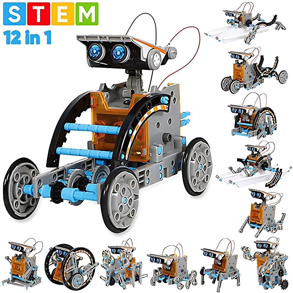 Solar Robot Building Blocks 12 - Science Toys Diy incelemesi ve fiyatı