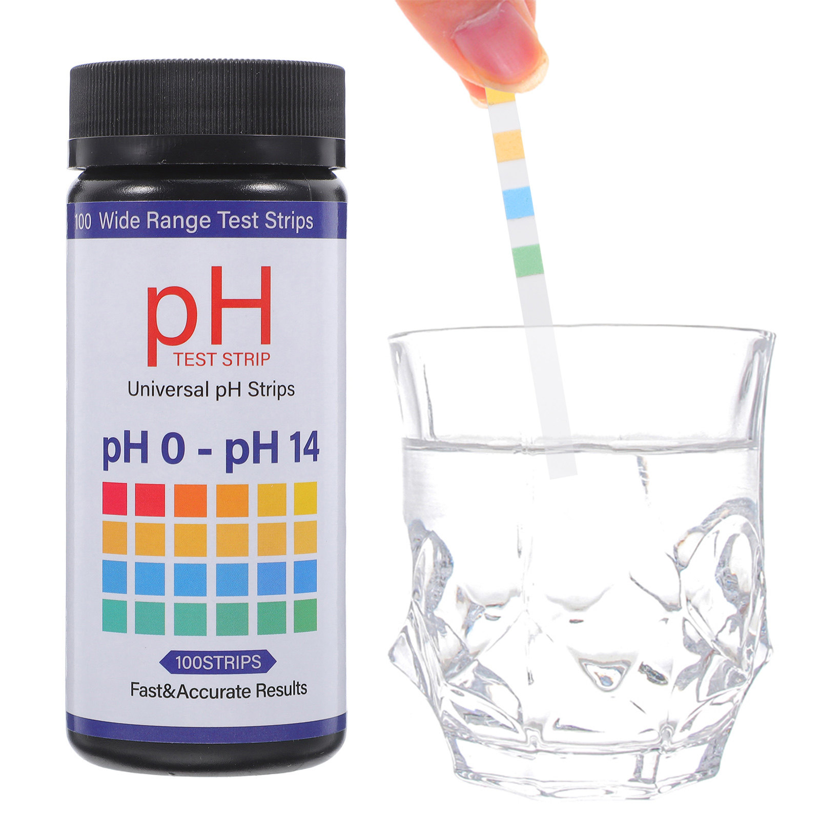100Pcs PH Test Strips 0-14 Ran - Ph Strip Test incelemesi ve fiyatı