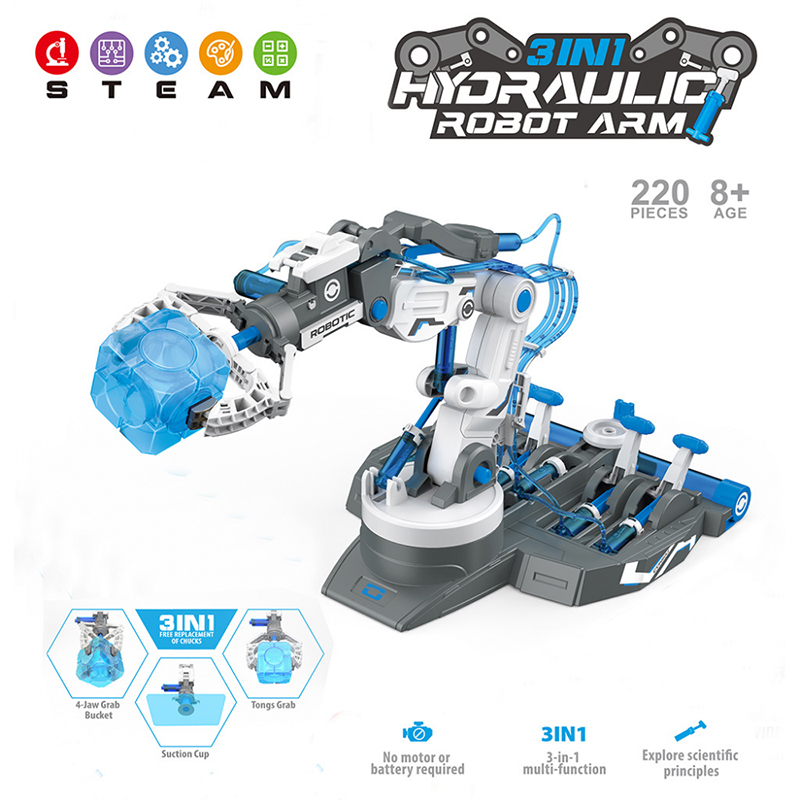 DIY Assembled Hydraulic Mechan - Science Toys Diy incelemesi ve fiyatı