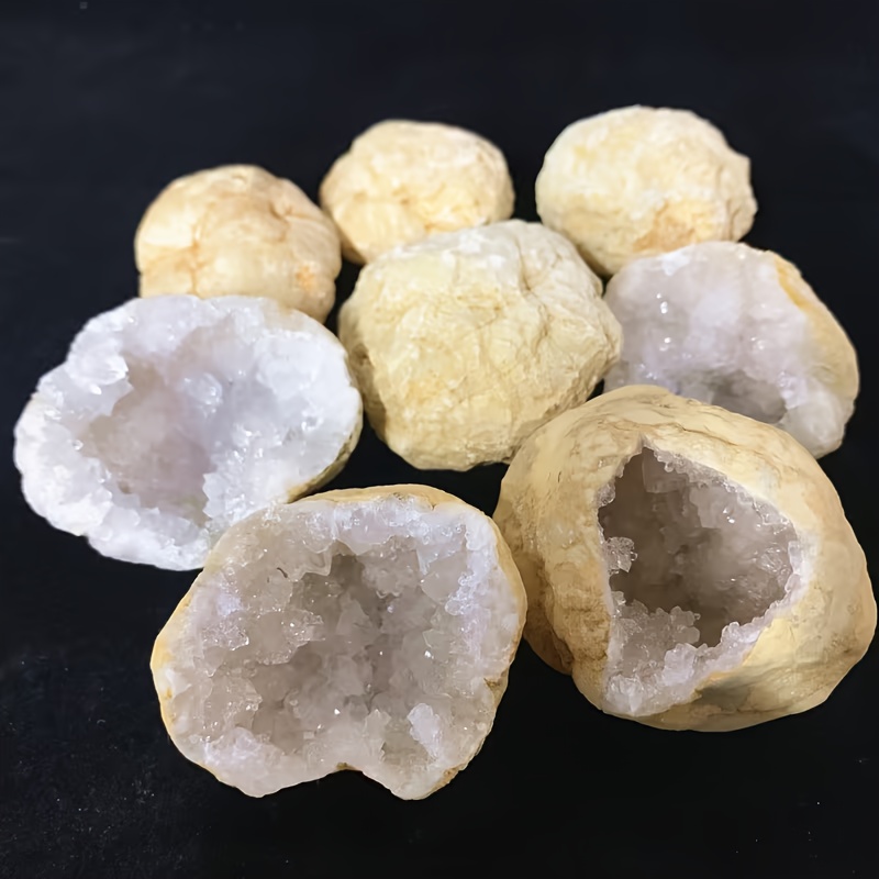 10pcs Natural Quartz Geode Egg - Geode Crystal Break incelemesi ve fiyatı