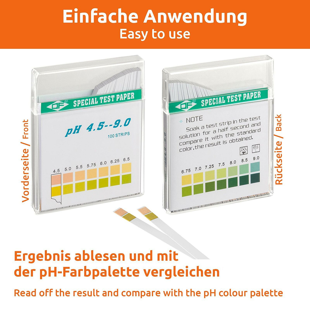 100Pcs PH Paper Strips Kit Hou - Ph Strip Test incelemesi ve fiyatı