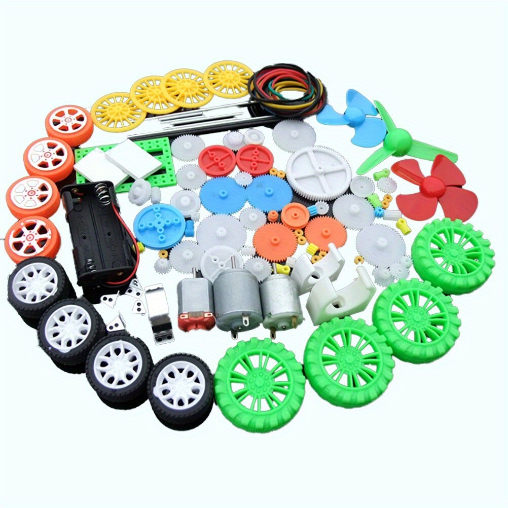 112pcs DC Motor Kit Electric M - Science Toys Diy incelemesi ve fiyatı