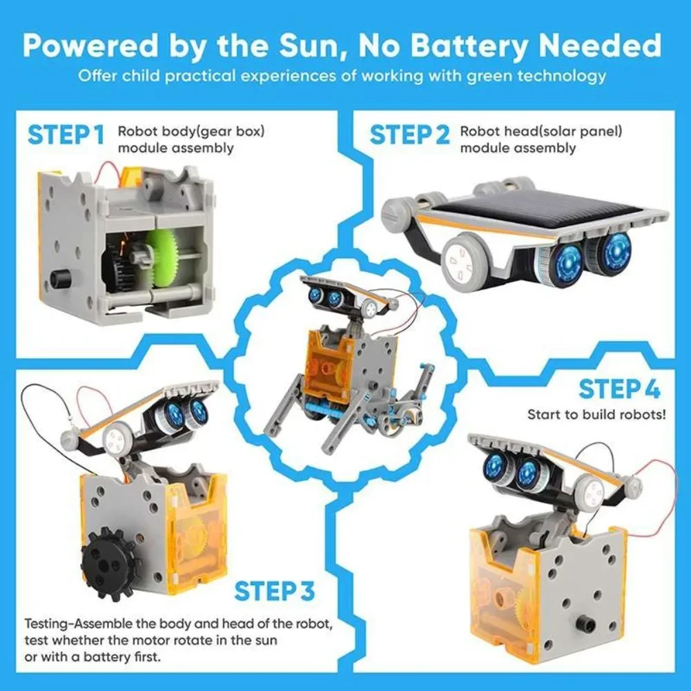 13 in 1 Solar Powered Robot Sc - Science Toys Diy incelemesi ve fiyatı